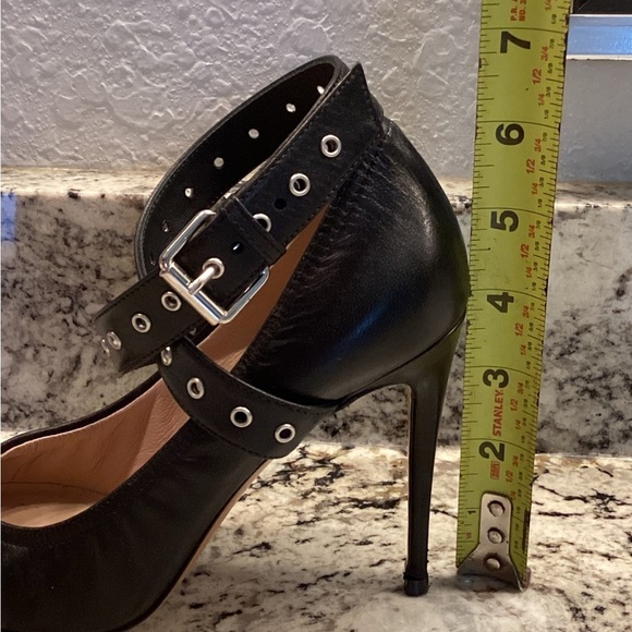 Valentino Love Latch Ankle Wrap leather Pump heels Black nero size 36 - Picture 5 of 17